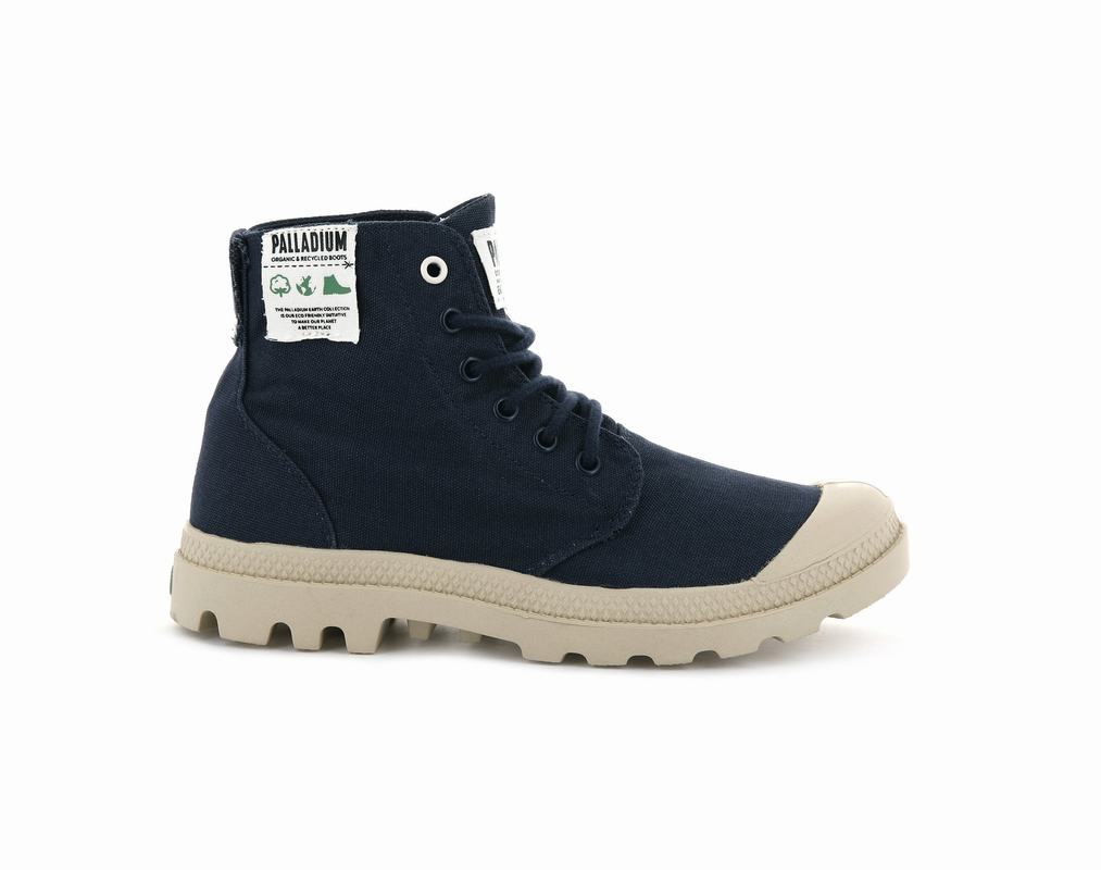 Botas Palladium Pampa Hi Organic Hombre - Indigo ||WCSQ-87035||